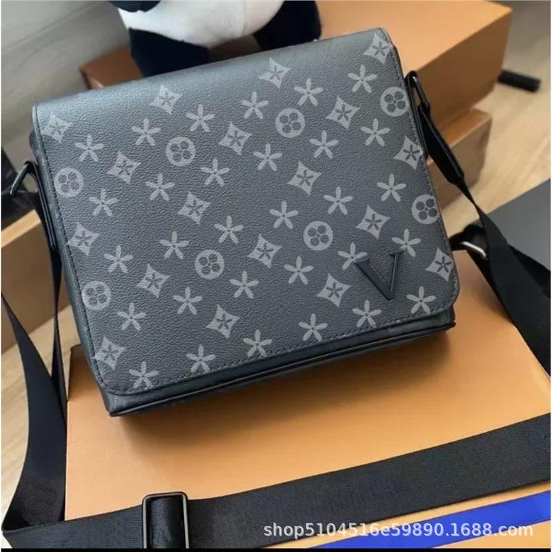 New men s single shoulder, messenger bag, briefcase versatile leather standard