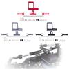 -Servo -Mount Full Hydraulic Professional Assembly 1/10 RC Crawler Lenkszylinder Kit for 1:10 Sacle