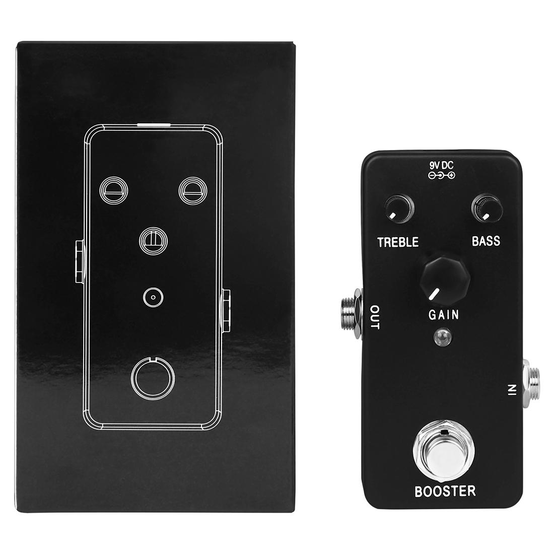 IRIN Guitar Effect Pedal 10 Band EQ/Overdrive/Distortion/Delay/Compressor/Booster/Chorus Electric Guitar Bass Pedal True Bypass XG-7 Booster