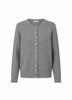 2026 Women's Red Cable Knit Cardigan Sweater with Gold Buttons - Small, Autumn Layer, Soft Sticky Knit Top