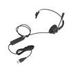 Call Center Headset USB Adjustable Wired Service Headphone with Noise Cancelling Microphone for Offi