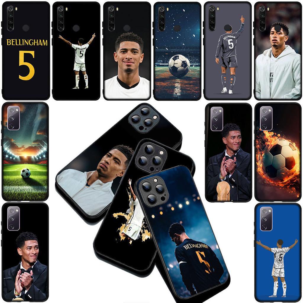 Soccer No 5 Star Football No5 Cover for Samsung Galaxy S22 S21 S20 FE Ultra Plus A07 A15 A16 A17 A25 A37 A57 + Coque Phone Case