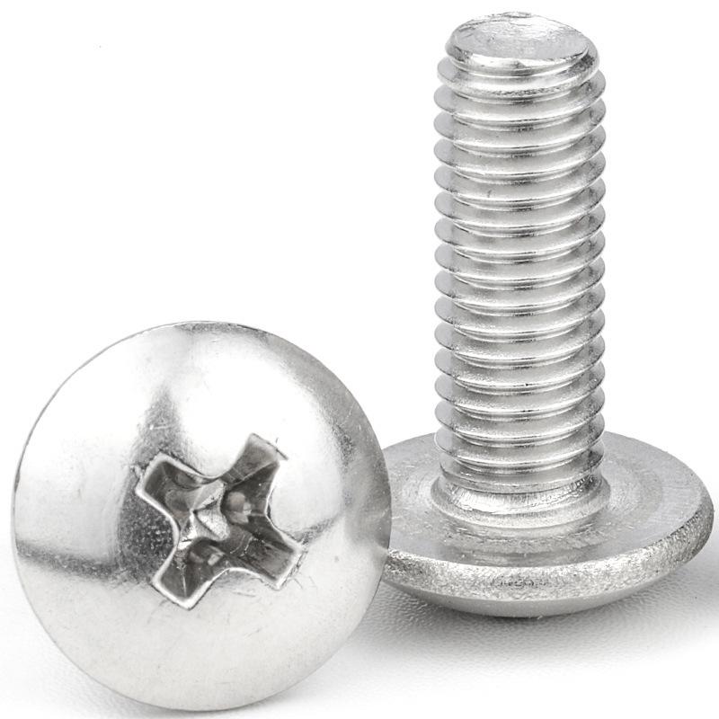 

Винты и болты с крестообразным шлицем и полукруглой головкой из нержавеющей стали 304 M8*25