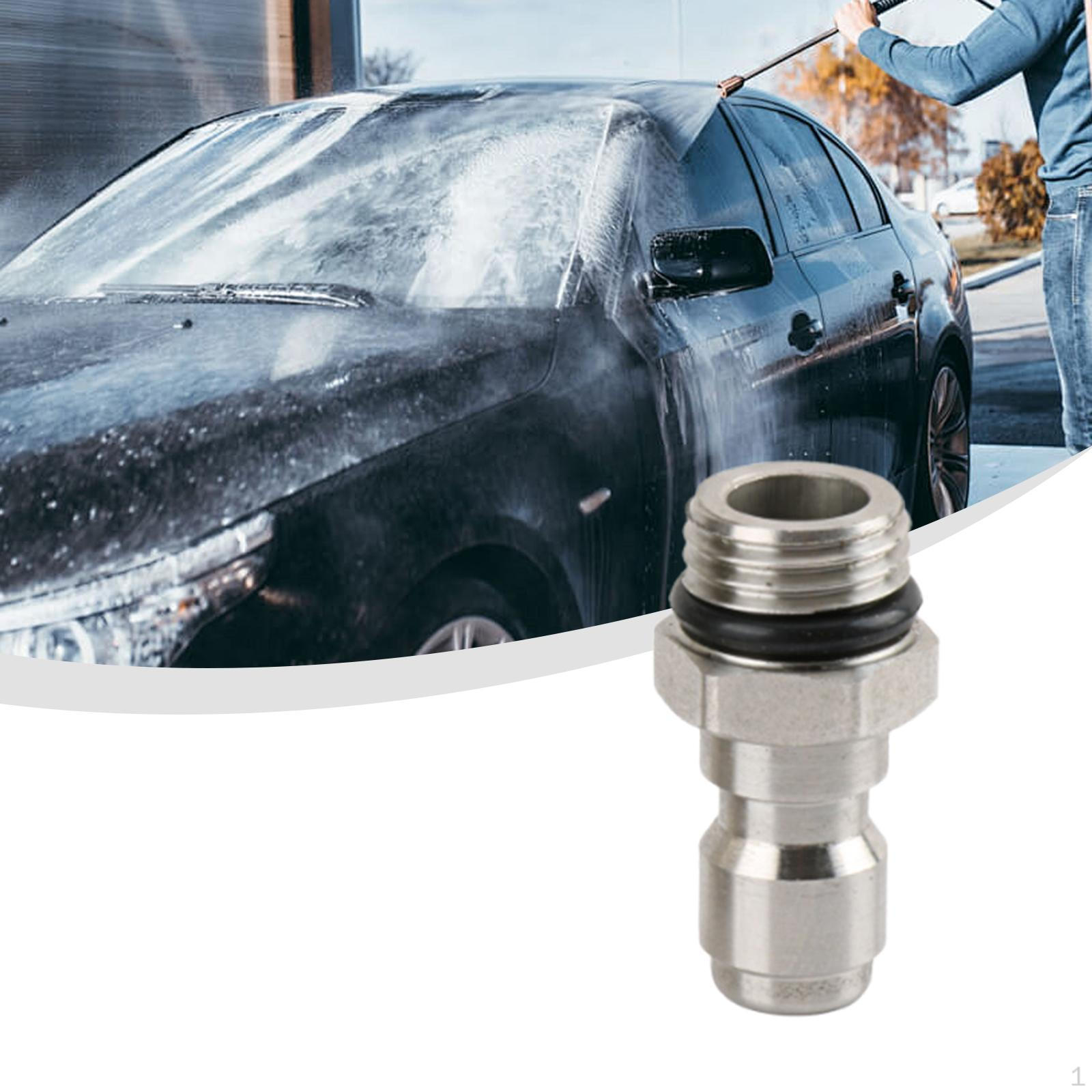 

Фитинг быстрого соединения для мойки высокого давления 1/4 дюйма, Шланг из нержавеющей стали для Male Thread