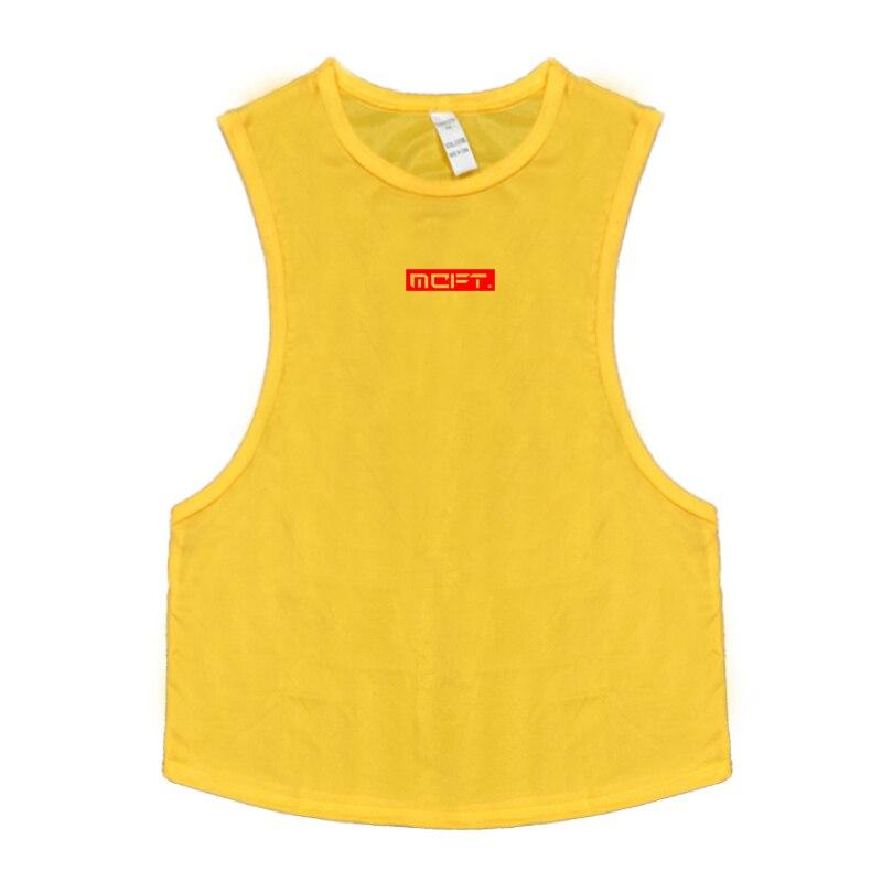 Do The Work  Gym Sports Workout Mesh Quick-drying Summer Bodybuilding Fitness Fashion Casual Brethable Mesh Mens Tank Top