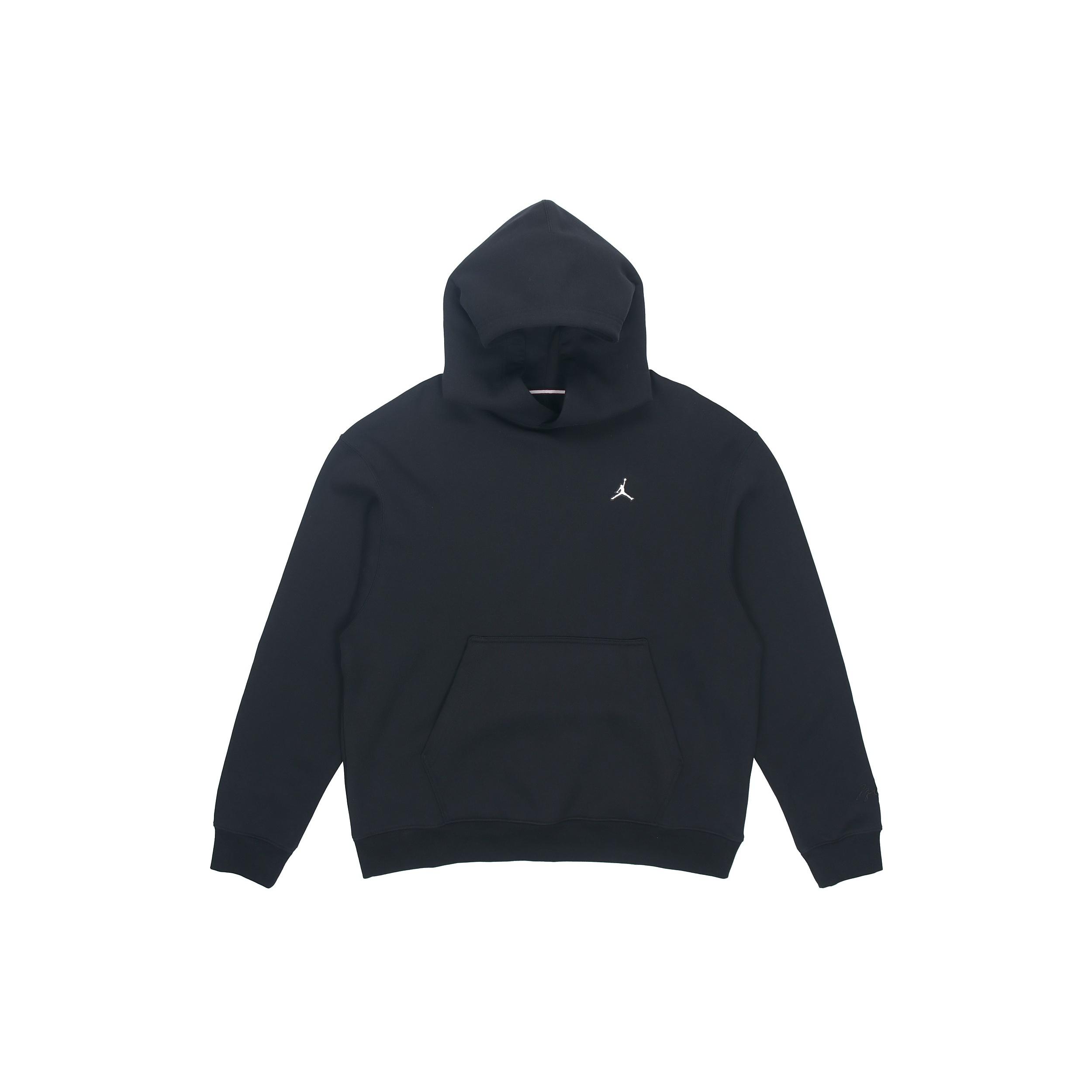 Air Jordan Logo Fleece Pullover Hoodie Black Men s DA9819-010 L