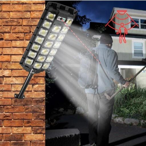 Lampa Uliczna Solar 2000 W 30000 Lm Zasilanie Solarne