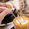 5/1Pcs Stainless Steel Coffee Art Pen Coffee Stitch Barista Cappuccino Espresso Coffee Decorating Latte Art Pen Fancy Cafe Tool
