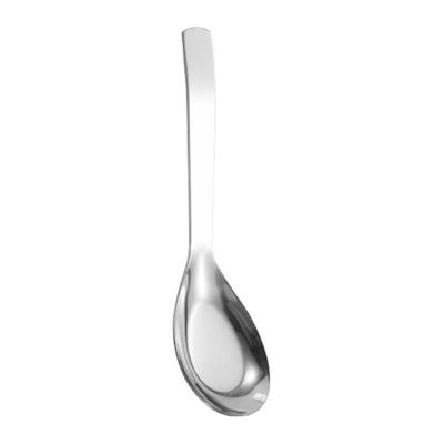 Cucchiaio da Zuppa in Acciaio Inossidabile con Testa Profonda Lucido a Specchio Cucchiaio da Dessert Pesante Stoviglie per Casa Ristorante