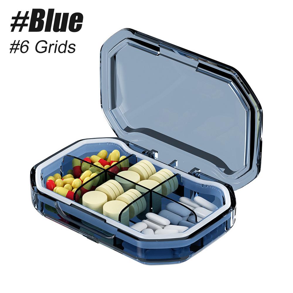 Durable And Safe 1Pcs Daily Pill Organizer Portable Pill Casetravel Pill Organizer For Purse Pocket To Hold Vitaminssupplements And Medication