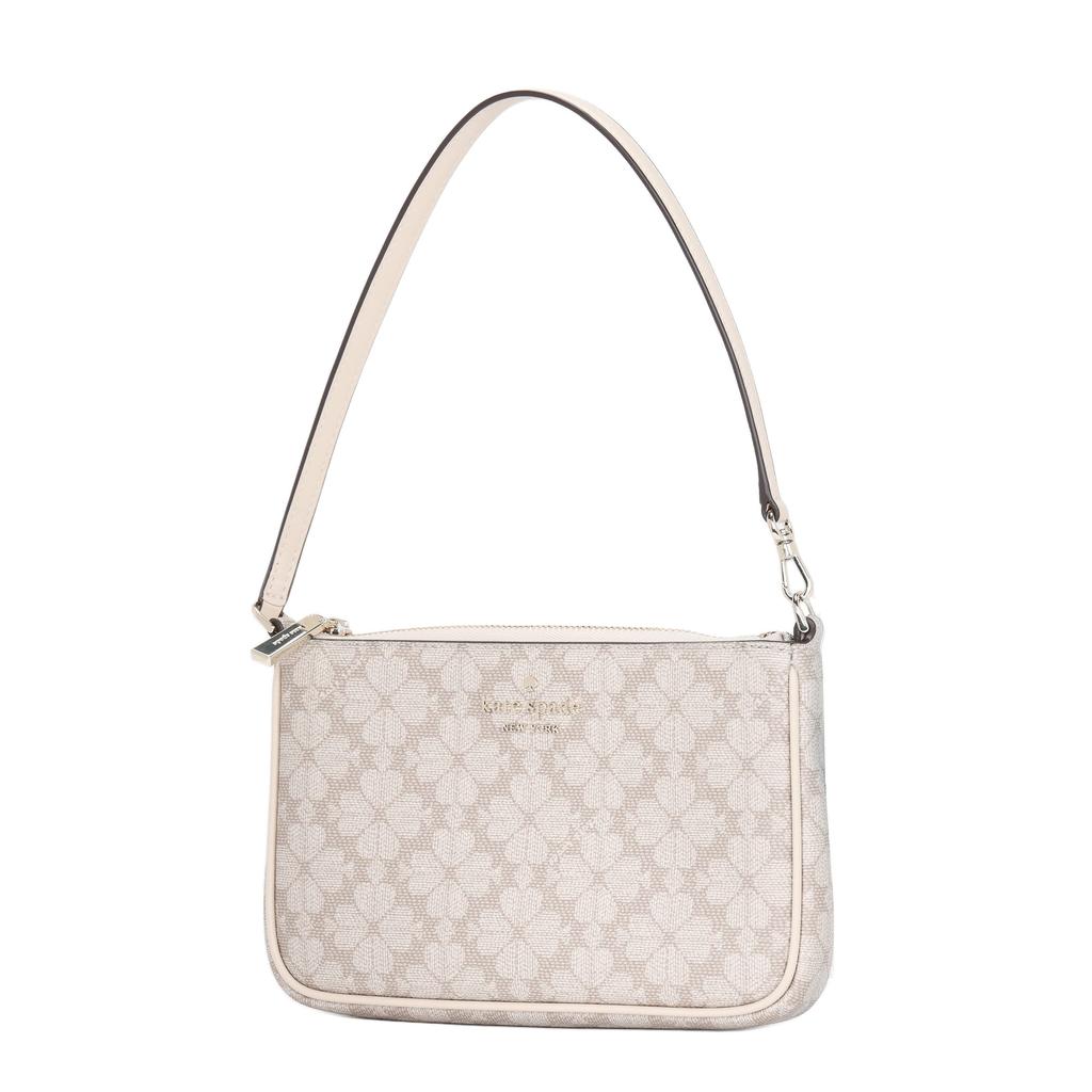 Kate Spade PVC Shoulder Bag, Handbag, Shoulder Bag Regular Women's Dark Beige Multicolor KI378-250