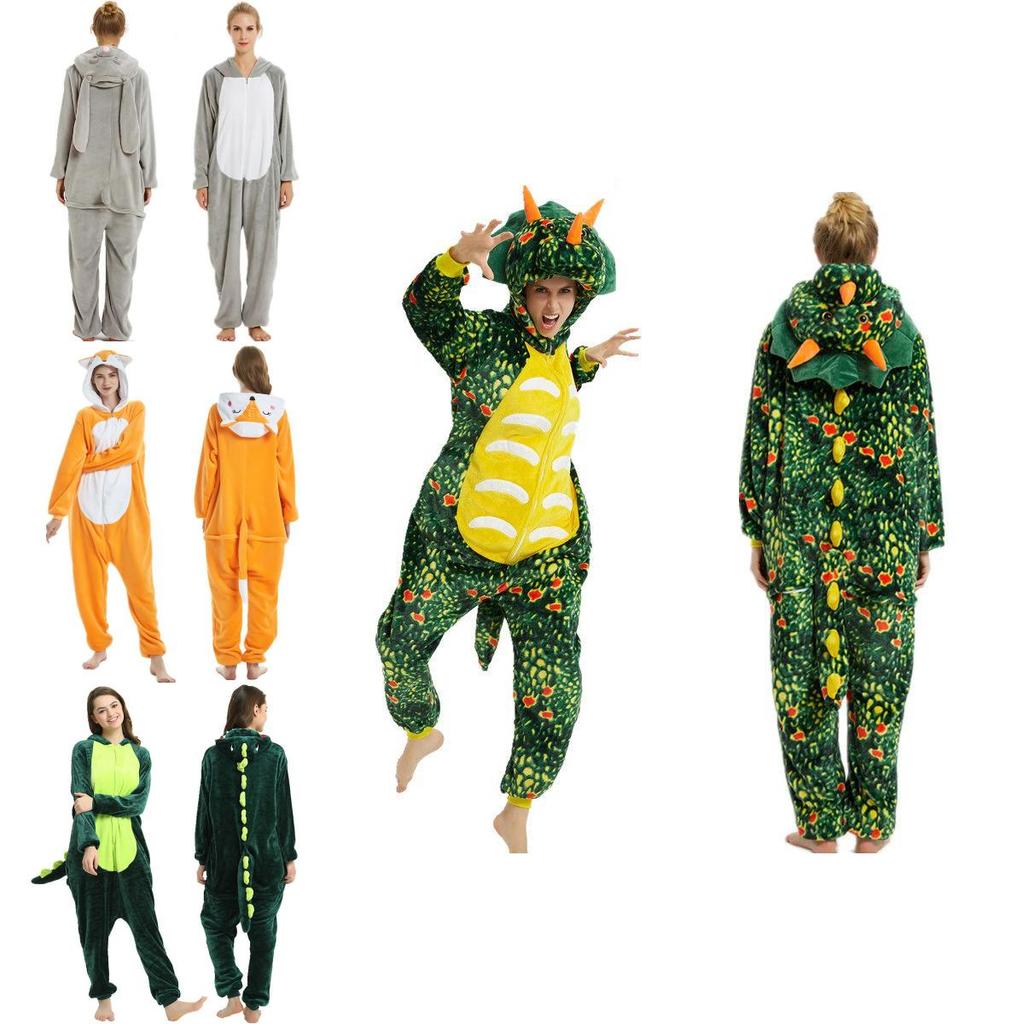 Luxuriously Soft Unisex Adult Animal Onesie Jumpsuit For Ultimate Lounge Comfort