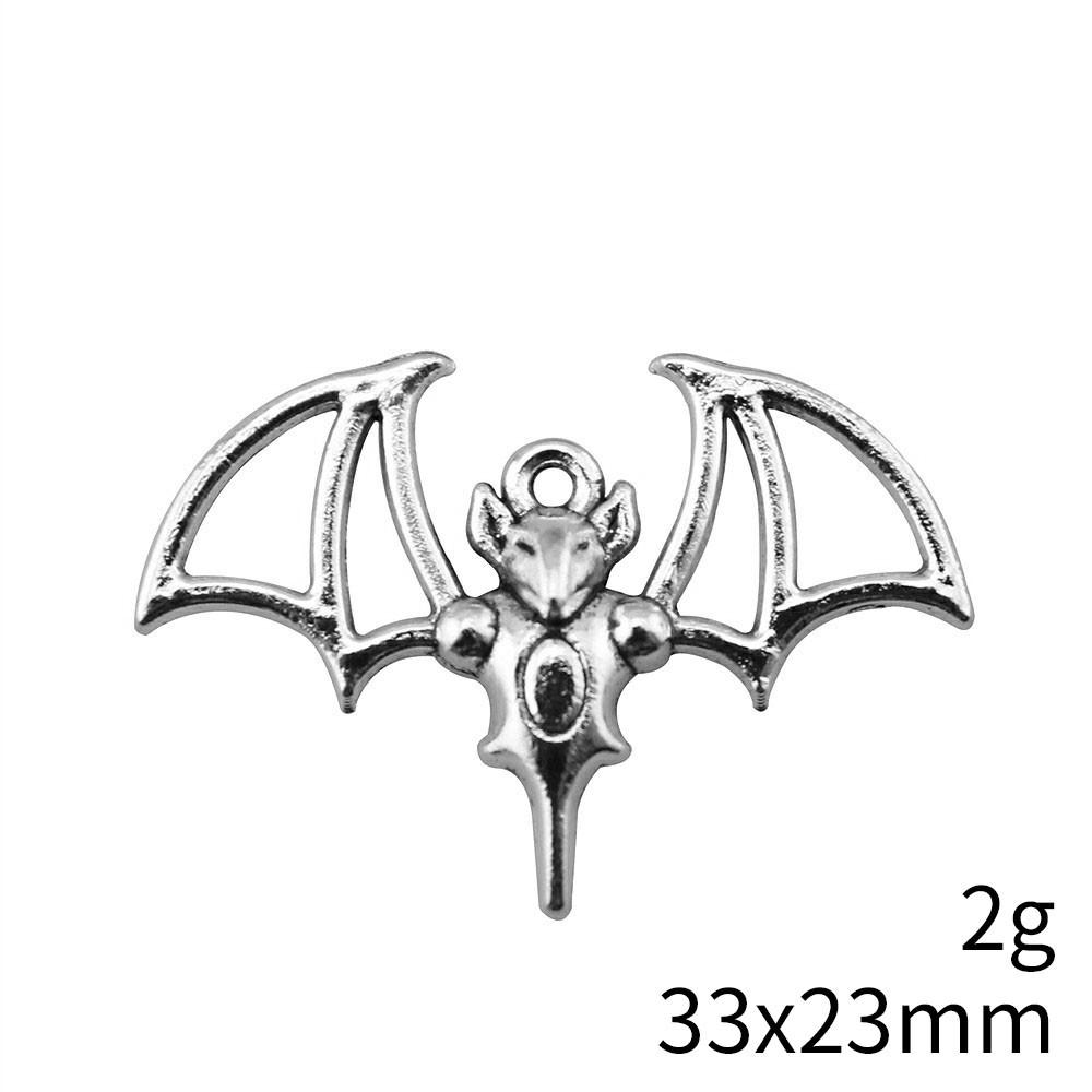 Valentýnský náramek s přívěsky Italský přívěsek s přívěsky pavouka a netopýra Publikum Mužský přívěsek