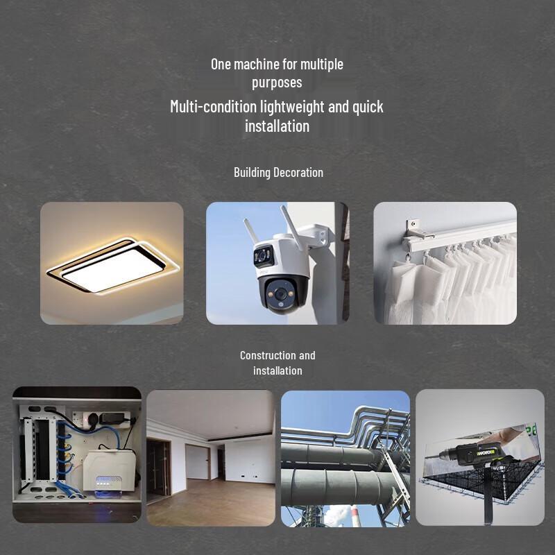 Worx 20V Brushless Cordless Rotary Hammer Drill CN plug (adapter included)