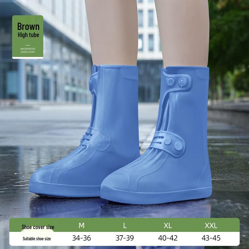 

Silicone High-Top Rain Shoe Covers
