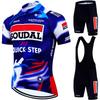 Heren Wielerkleding Set Quick Step Kleding 2026 Fietsen Kleding Zomer Fiets Jersey Fietsjas Man Lente Korte Broek Koersbroek