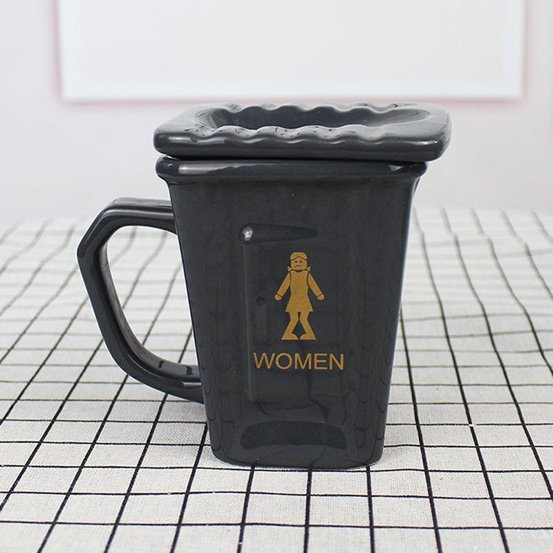 

Funny Trash Can Ceramic Mug, Trendy Green Office Coffee Mugs, Breakfast Milk Oat Cups, Couple Water Cup,Birthday Gift Kawaii Cup