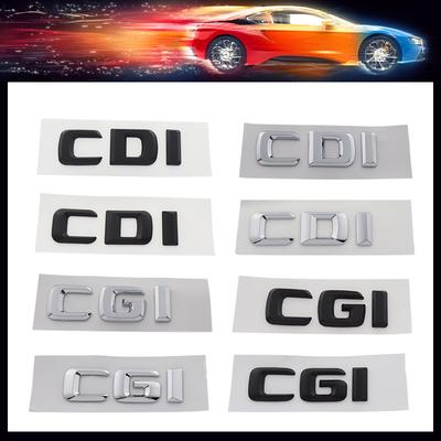 3D Premium CDI CGI for Car Hood Fender Trunk Tail Decal Emblem Badge Sticker