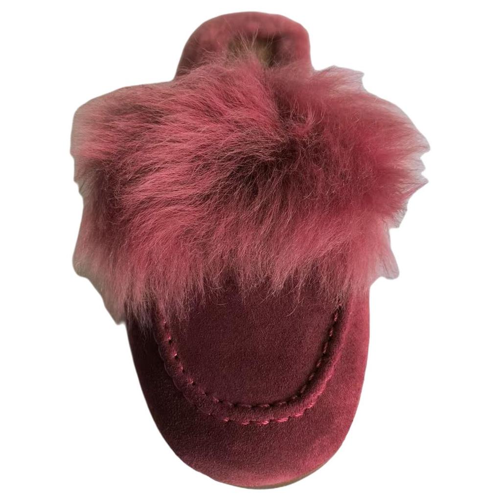 UGG Shaine Wisp Slip-On Fashion Open-Toe Slippers Unisex Slippers Red 1099946-RDWD