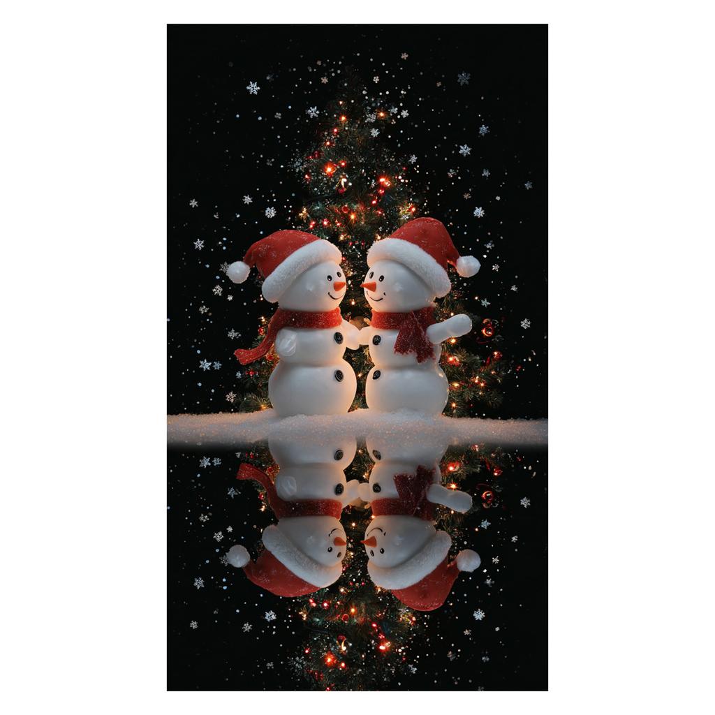 Christmas Door Decoration Festival Party Background Decoration Santa Decoration Tapestry