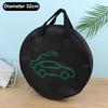 Electric Car Battery Jumper Cable Storage Bag Waterproof Ev Car Rechargeable Gun Storage Organizer For Charging Cables Cords