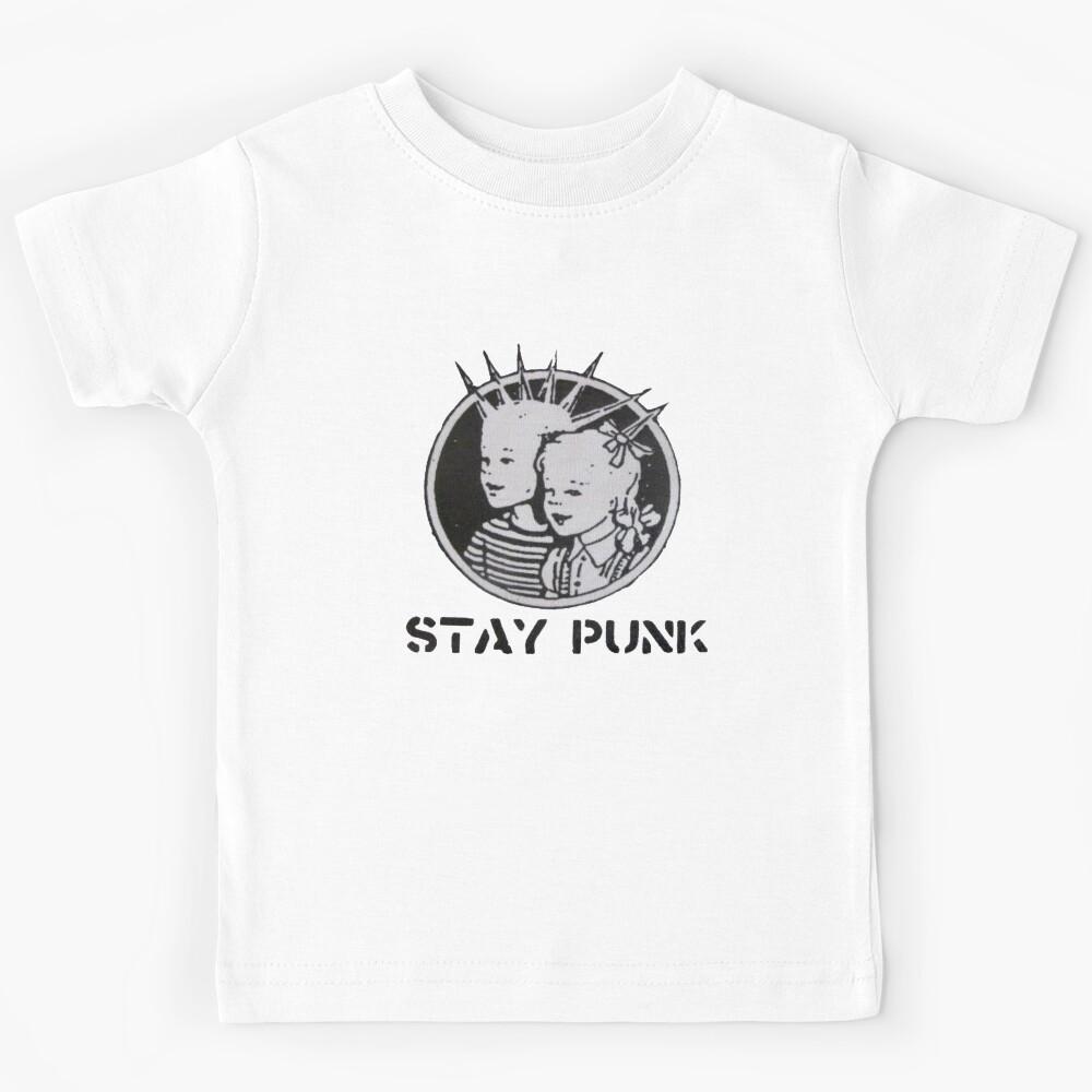 Stay Punk-punk kids-punk-punk rock Kids T-Shirt 100