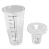 Cocktail-Shaker-Set, klare Skala, Standardkapazität, verhindert Verschütten, transparenter Shaker für Bar