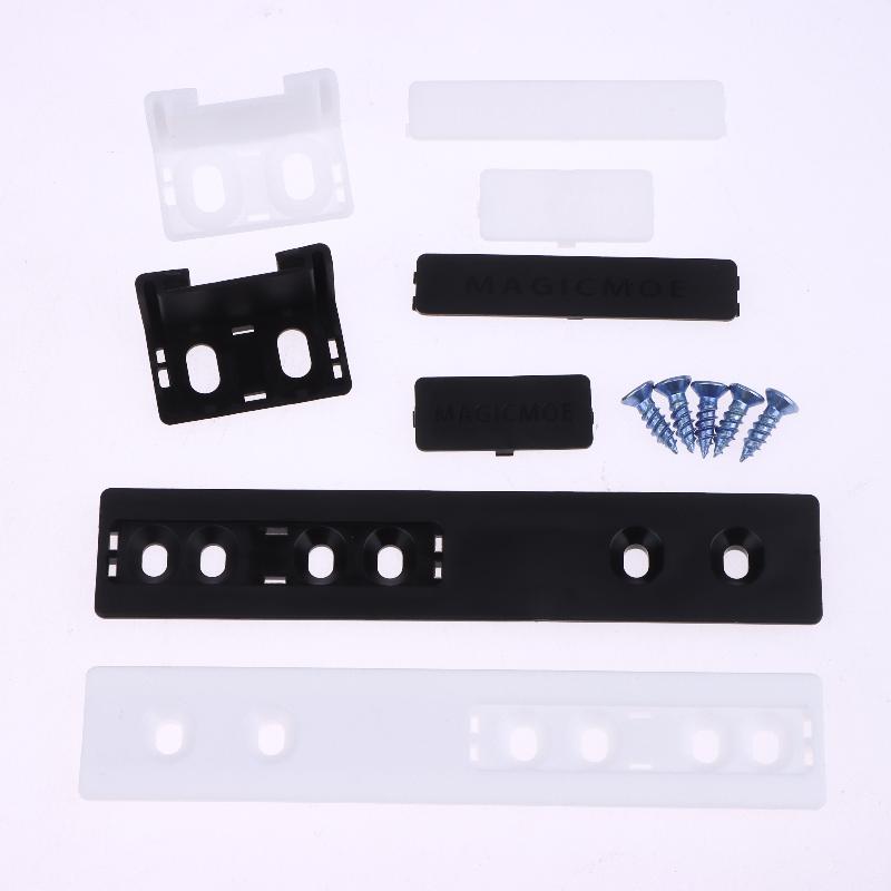 1/4 Sets Refrigerator Door Sliding Guide For Electrolux/Siemens/ Built-In Fridge Door Slide Rail Mounting Kit