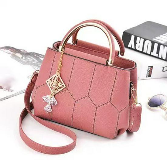 Bolsa Transversal Bordada da Moda: Bolsa de Ombro Elegante e Simples