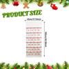 Christmas 24 Day Advent Calendar Organizer Office Wall Hanging Bag with Pockets for Farmhouse