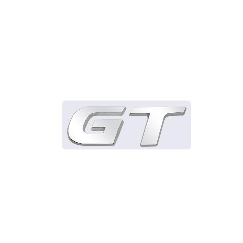 AABLA1 3D metal chrome sliver black red GT SPORT for VW Volkswagen Polo Passat Golf 5 MK5 Edition Emblem Badge autocar Sticker