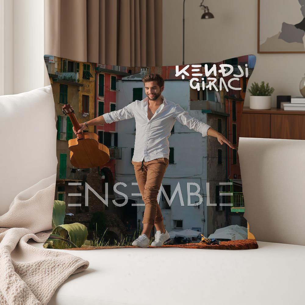 French Singer K-Kendji Girac Pillow Case Suitable For Bedrooms Living Rooms Cars Home Decoration