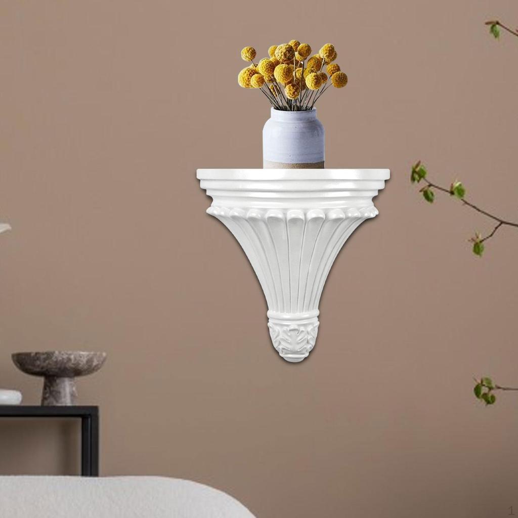 Creative Floating Shelf for Bathroom, Wall-Mounted Storage Holder And Organizer