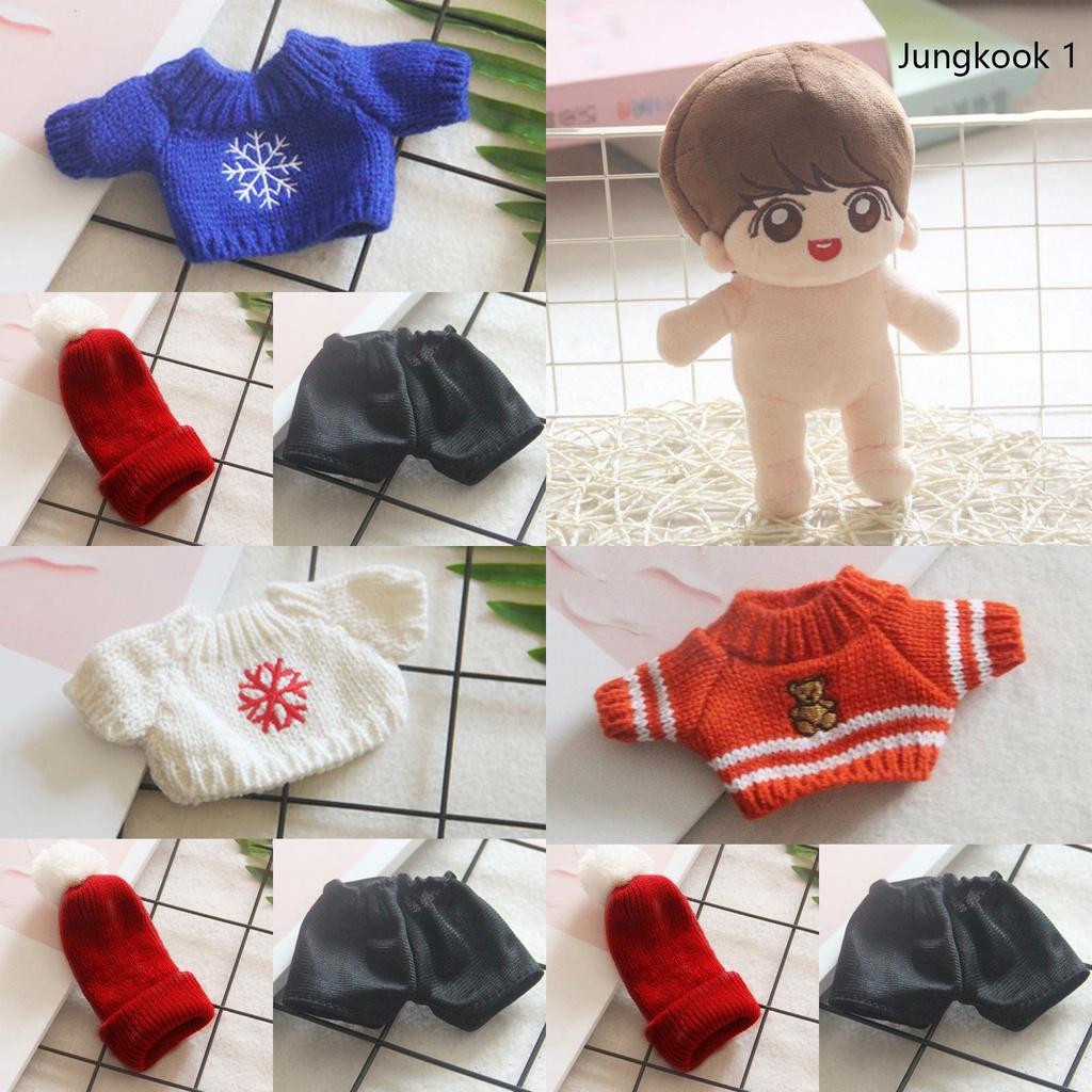 Bts Kpop Doll Jungkook Jimin Suga Rm Jin Jhope V Plush Clothes Soft Stuffed Toy