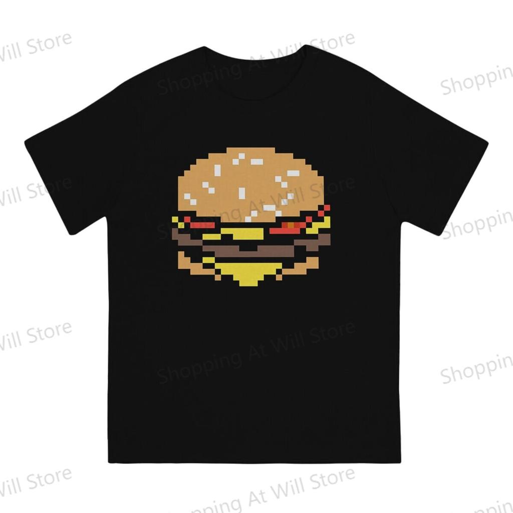 Summer Unisex Tshirts Hamburger Novelty Cool Tshirt Street Clothing SXL