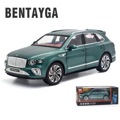 1/24 Ölçekli Bentley Bentayga pres döküm model araç Oyuncak, Geri Çekin Oyuncak Araç Ses ve Işık ile Çocuklar için Yürümeye Başlayan Erkek Kız Hediye Koleksiyonu
