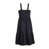 Womens/Ladies Square Neck Sleeveless Midi Dress