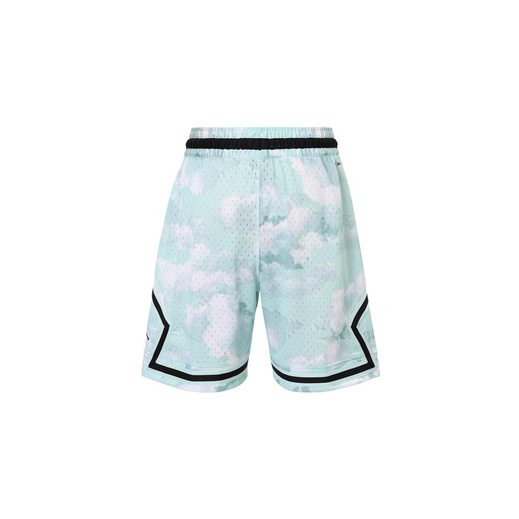 Jordan Logo Outdoor Sports Elastic Waist Mid Rise Five Point Casual Shorts Men Shorts Mint-Green FD7650-346