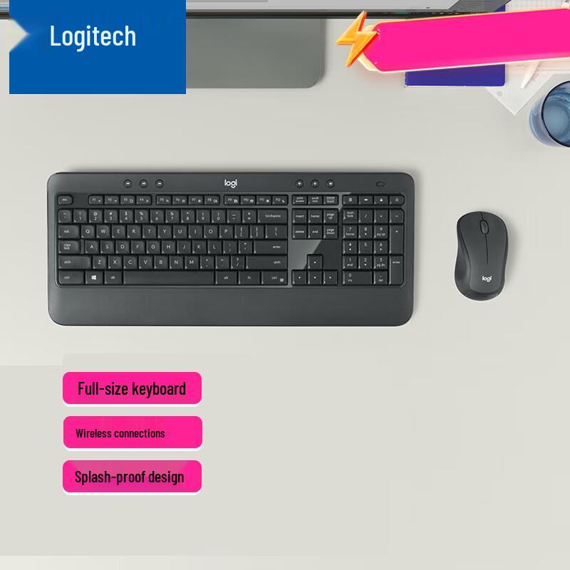 

Logitech MK540 Wireless Keyboard and Mouse Combo