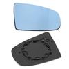 1 Pair Left & Right Door Side Heated Wing Mirror Glass for BMW X5 E70 2008 2013 Blue