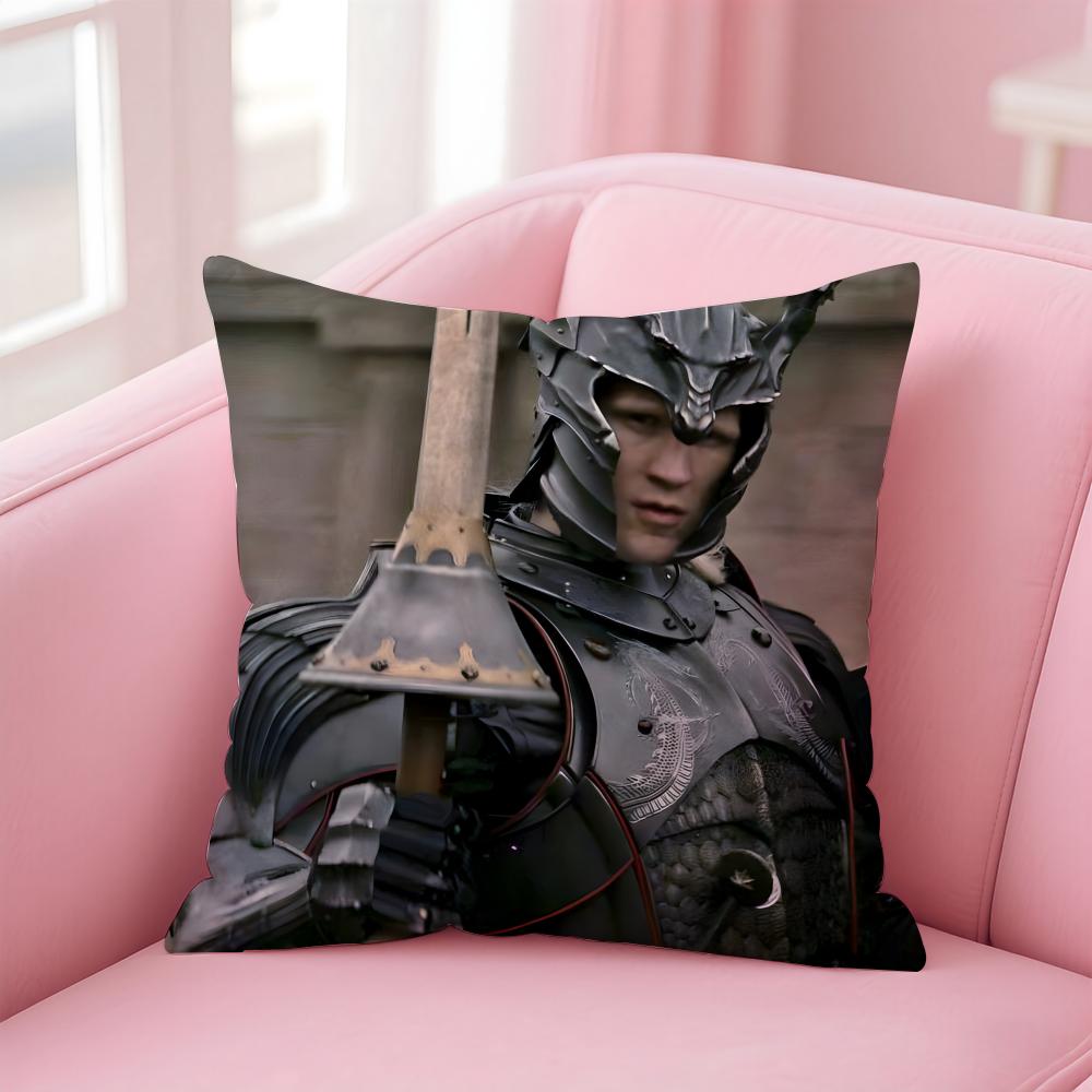 DDaemon Targaryen Cushion Cover Pillowcase Short Plush Invisible zipper Room Sofa Cushion Cover