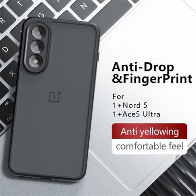 Durchscheinende Matte Hülle für OnePlus Nord 5 Stoßfeste Matte PC Vollständige Rückseite für OnePlus Nord 5 5G Hülle für OnePlus Nord 5 Hülle