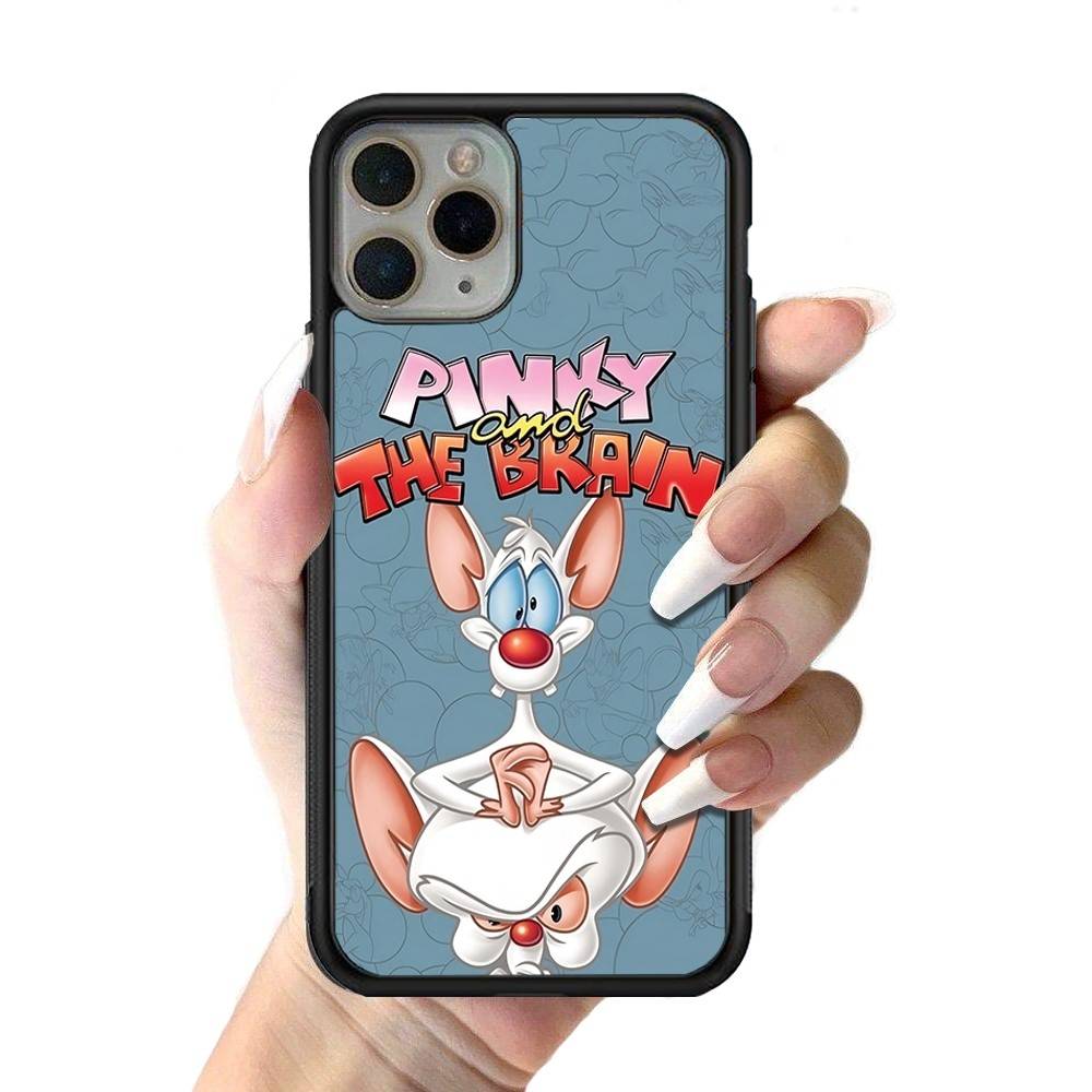 Pinky And The Brain Phone Case Silicone PC+TPU For For iPhone 11 12 13 14 15 16 Plus Pro Max Cover