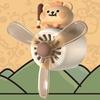 Car Aromatherapy Car Vent Diffusers For Oils Long-Lasting Automatic Bear Pilot Shape Decorations For Auto Interior Women Men