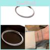 Adjustable Zircon Stone Bangle Bracelet With Geometric Design For Women Fashion Accessories