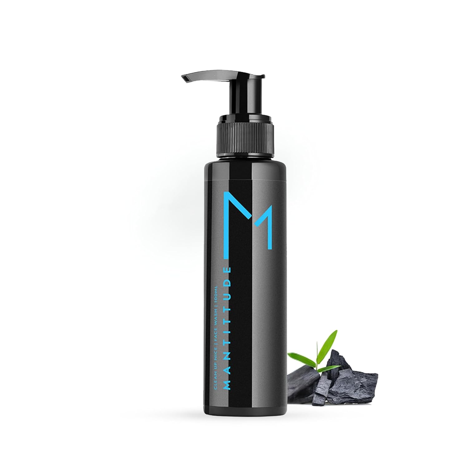 

Activated Bamboo Charcoal Face Wash For Men, Deeply cleanses the skin, removes dirt and oil deposits due to pollution, 100ml 100 ml