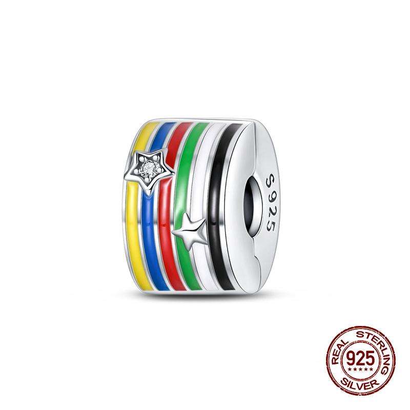 Soccer Sports Copper Football Champion Cup Flag Charms Beads Fit Original Bracelet Fine Diy Souvenir Jewelry