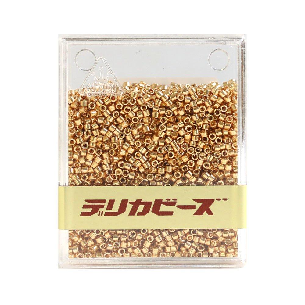 

Бисер MIYUKI Delica, круглый, 20 г, примерно 4000 штук, DB410-20G