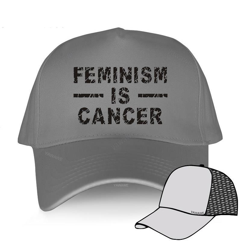 Unisex Outdoor summer Caps Adjuatable hat for women Feminism Is Cancer men luxury cotton Baseball Cap classic hip-hop style hats