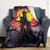 1PC Haunted House, Halloween Decor Print Blanket, Soft Throw Blanket - Warm & Cozy for Couch, Bed, Office, and Travel yy250912215